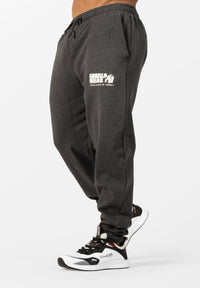 Gorilla Wear Classic Oversized Sweatpants - Donkergrijs Gemeleerd - Hoofdafbeelding