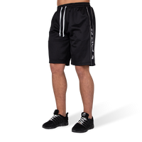 Gorilla Wear Functional Mesh Shorts - Zwart/Wit - Hoofdafbeelding