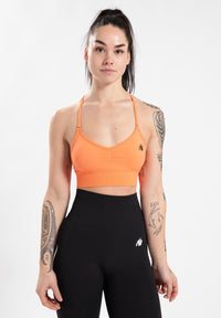 Gorilla Wear Olivia Seamless Sportbeha - Perzik - Hoofdafbeelding