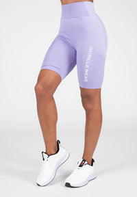 Gorilla Wear Selah Seamless Cycling Shorts - Lila - Hoofdafbeelding