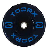 Toorx Fitness Bumper Plate - Professional Olympische Halterschijf - 20 kg - Hoofdafbeelding