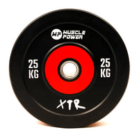 Muscle Power Bumper Plate Pro - Olympische Halterschijf 50 mm - 25 kg - Hoofdafbeelding