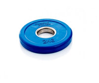 Muscle Power Fractional Olympic Bumper Plate - Halterschijf - 50 mm - 2 kg - Hoofdafbeelding