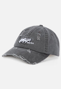 Gorilla Wear Galway Distressed Cap - Pet - Washed Grijs - Hoofdafbeelding