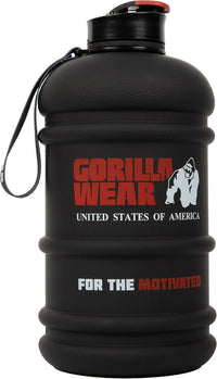 Gorilla Wear Water Jug - Waterfles - 2,2L - Zwart - Hoofdafbeelding