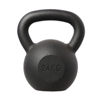 HMS Kettlebell - Gietijzer - 24 kg - Zwart - Hoofdafbeelding