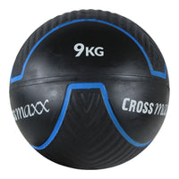 Lifemaxx Crossmaxx RBBR Wall Ball - 9 kg - Productafbeelding