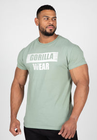 Gorilla Wear Murray T-shirt - Groen - Hoofdafbeelding