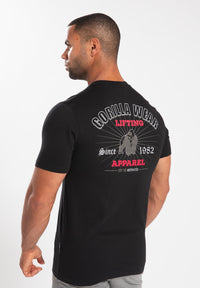 Gorilla Wear Oregon T-shirt - Zwart - Hoofdafbeelding