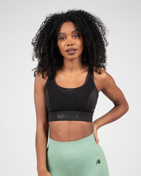 Gorilla Wear Riley Sportbeha - Zwart - Hoofdafbeelding