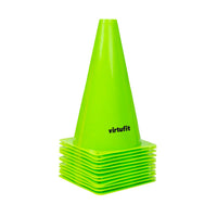 VirtuFit Pionnen Set - 23 cm - 12 Stuks - Groen - Hoofdafbeelding