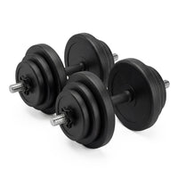 VirtuFit Verstelbare Dumbbell Set - Vinyl - 2 x 14 kg - Hoofdafbeelding