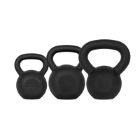 VirtuFit Kettlebell Set Gietijzer 4-6-8 kg - Hoofdafbeelding