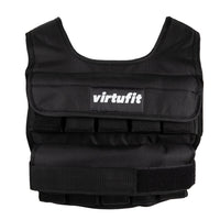VirtuFit Verstelbaar Gewichtsvest Pro - 10 kg - Zwart - Hoofdafbeelding