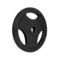 VirtuFit Olympische Gietijzeren Halterschijf - 20 kg - Hoofdafbeelding