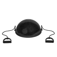 VirtuFit Balanstrainer Pro - Balansbal - met Fitness Elastieken en Pomp - Zwart - Hoofdafbeelding