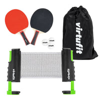 VirtuFit Verstelbare Tafeltennisset - Met batjes en 3 ballen - Hoofdafbeelding