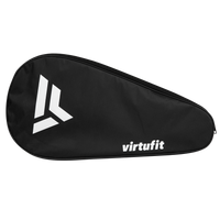 VirtuFit Padel Racket Draagtas - Zwart - Wit - Hoofdafbeelding