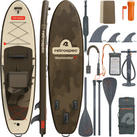 Retrospec Supboard Weekender Plus iSUP Kayak Hybrid - 320 cm - Bonsai Camo - Hoofdafbeelding