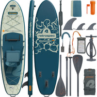 Retrospec Supboard Weekender Plus iSUP Kayak Hybrid - 320 cm - River Ripple - Hoofdafbeelding