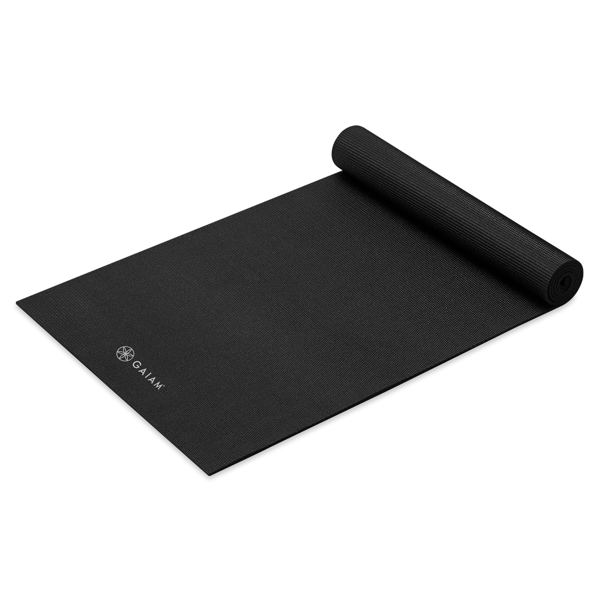 Gaiam Yogamat - Zwart - 3 mm - Detail
