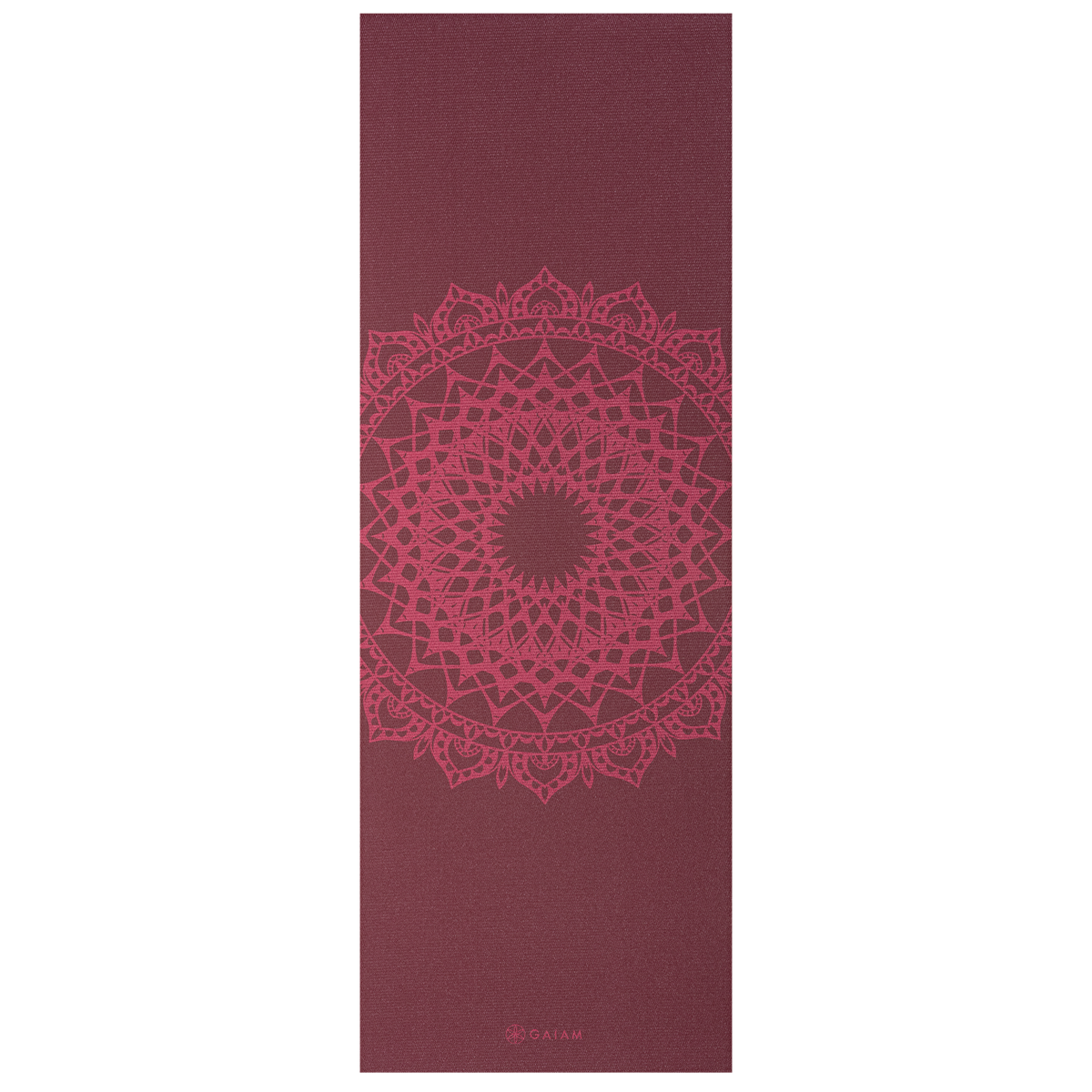 Gaiam Yogamat - Cherry Marrakesh - 5 mm - Aanzicht