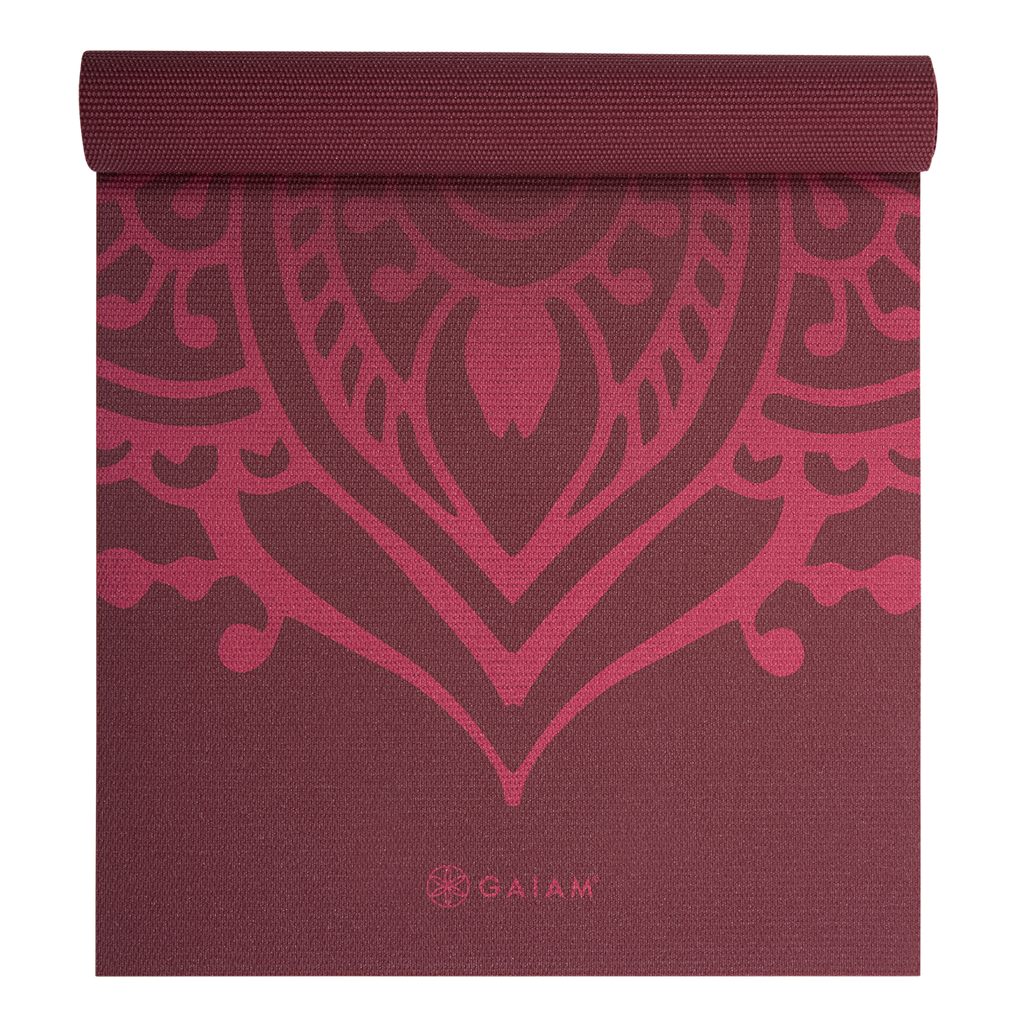 Gaiam Yogamat - Cherry Sundial Layers - 5 mm - Hoofdafbeelding