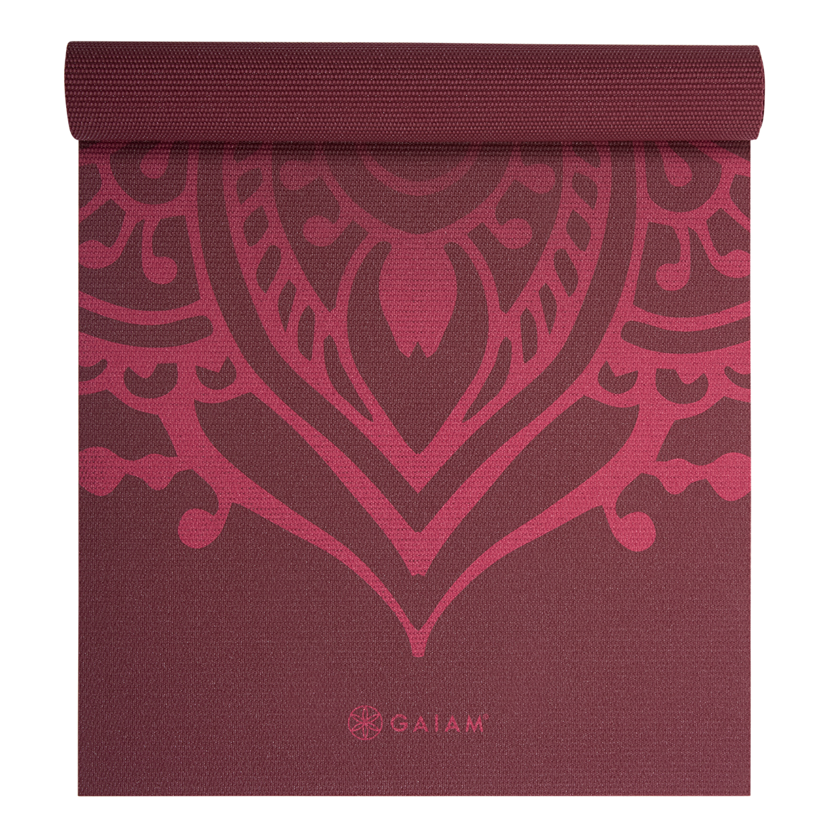 Gaiam Yogamat - Cherry Sundial Layers - 5 mm - Hoofdafbeelding