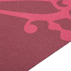 Gaiam Yogamat - Cherry Sundial Layers - 5 mm - In gebruik