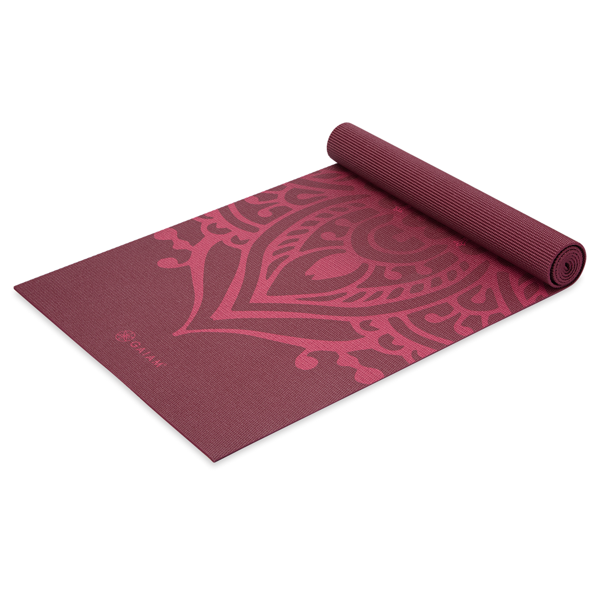 Gaiam Yogamat - Cherry Sundial Layers - 5 mm - Detail