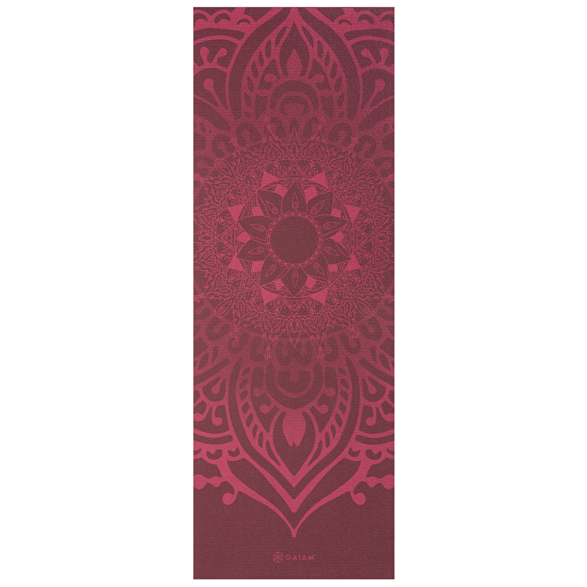 Gaiam Yogamat - Cherry Sundial Layers - 5 mm - Aanzicht