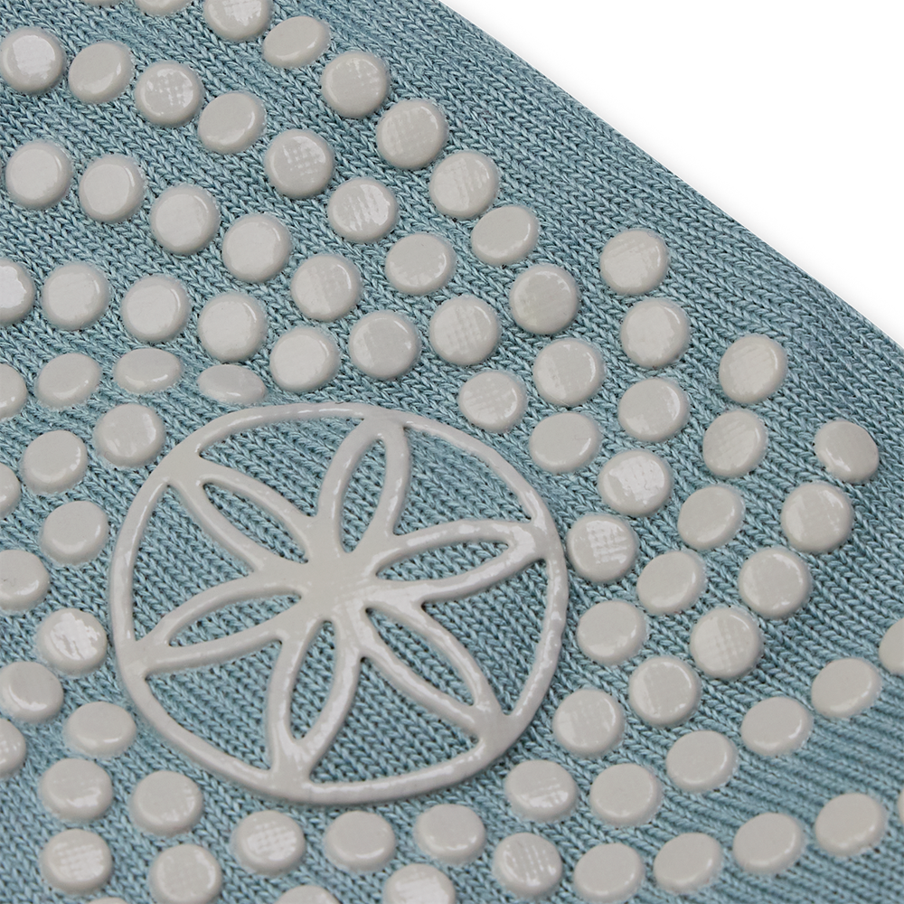 Gaiam Grippy Yoga Sokken - Iceberg - Aanzicht