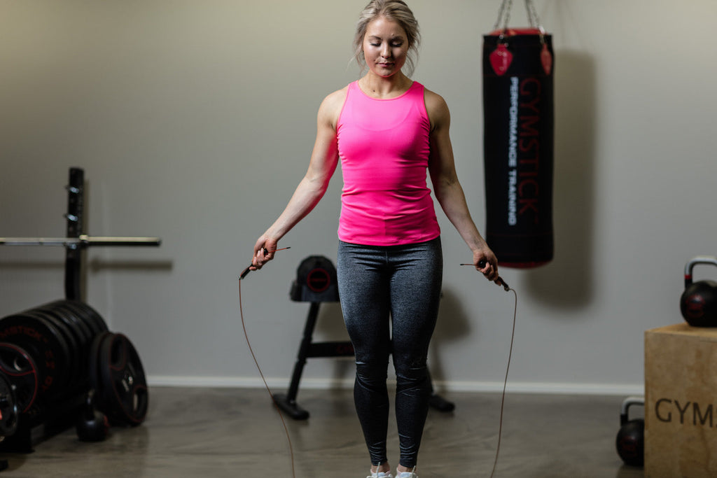 Gymstick Speed Rope Pro - met Online Trainingsvideo's - In gebruik