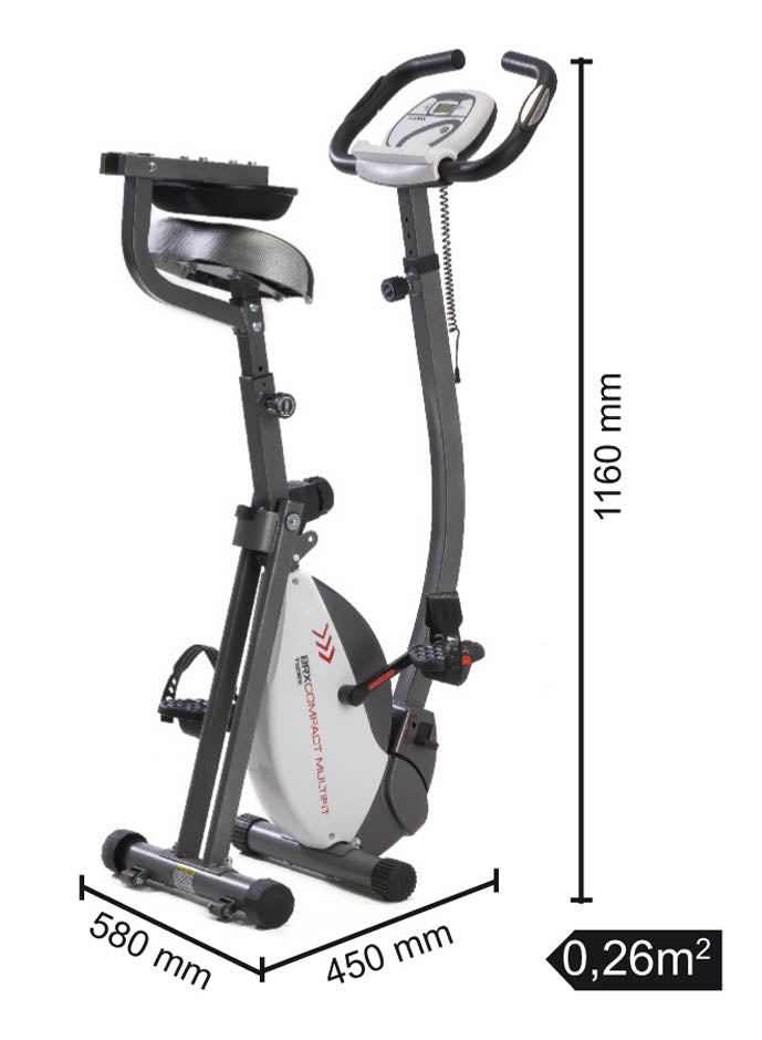 Toorx BRX-Compact Multifit Inklapbare Hometrainer - Afbeelding 5