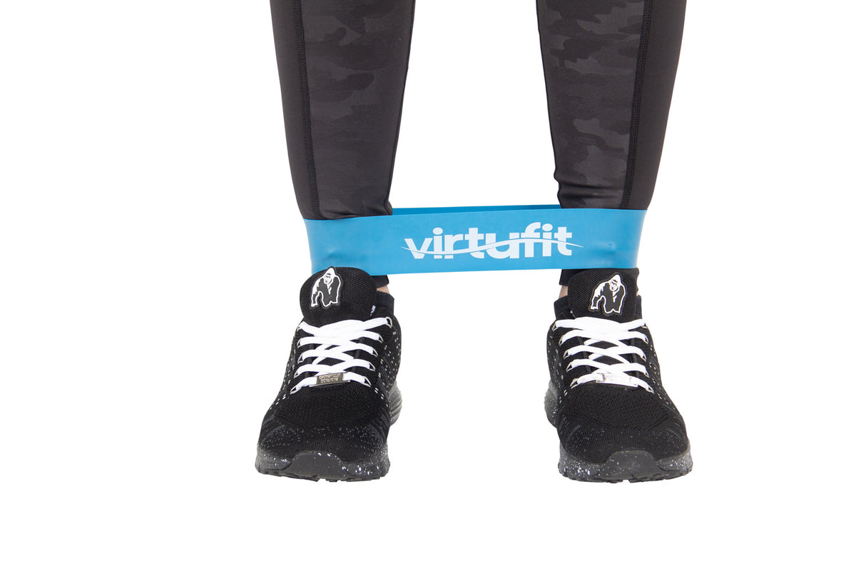 VirtuFit Mini Band - Weerstandsband - Fitness Elastiek - Sterk - Blauw - Afbeelding 5