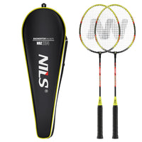NILS Badminton Set - 2 Rackets en Opberghoes - Hoofdafbeelding