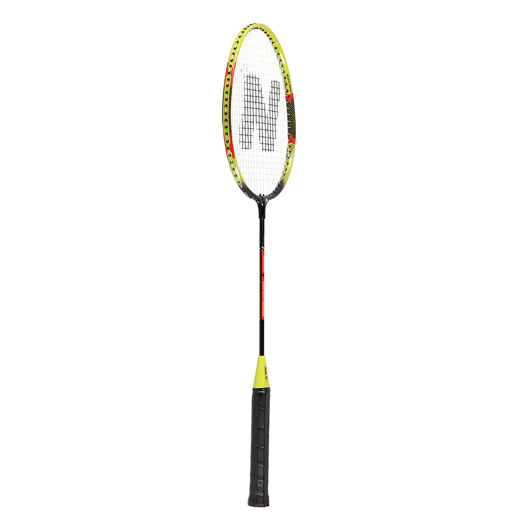 NILS Badminton Set - 2 Rackets en Opberghoes - Detail