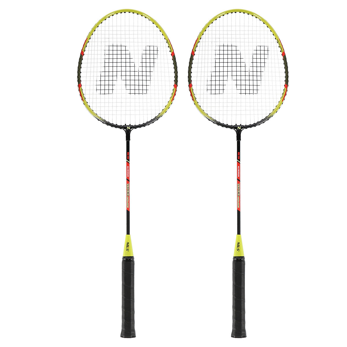 NILS Badminton Set - 2 Rackets en Opberghoes - Afbeelding 5