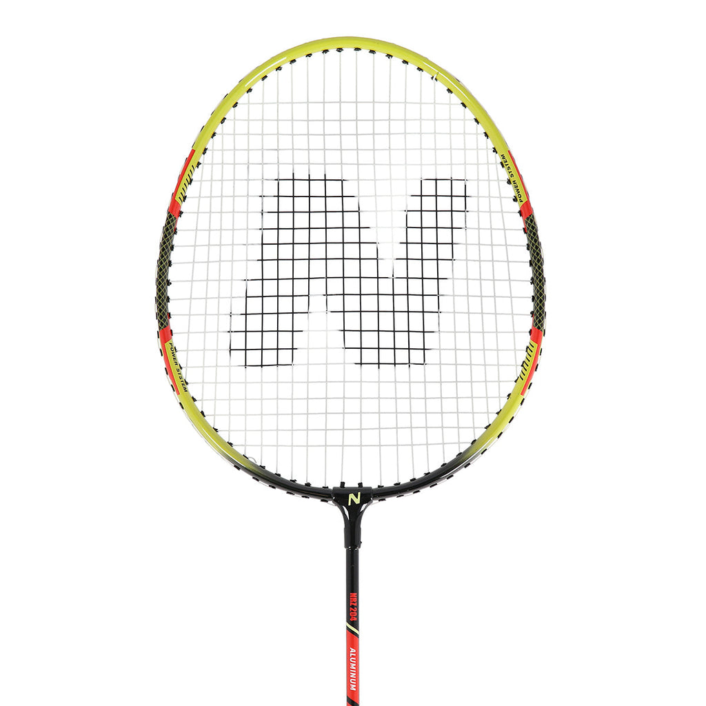 NILS Badminton Set - 2 Rackets en Opberghoes - Aanzicht