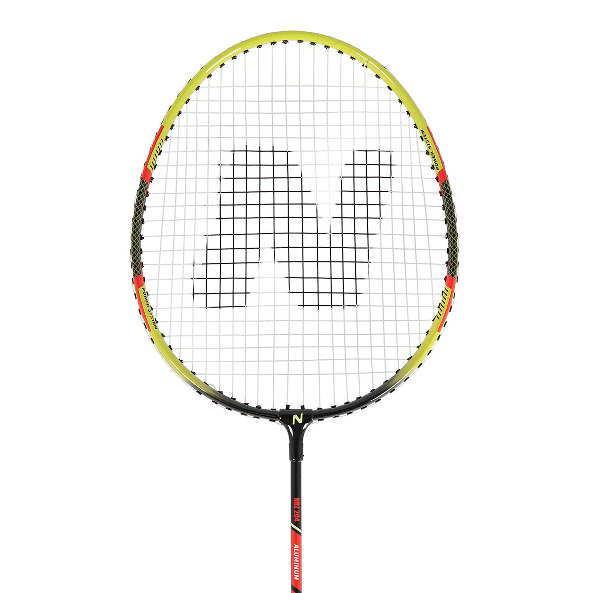 NILS Badminton Set - 2 Rackets en Opberghoes - Aanzicht