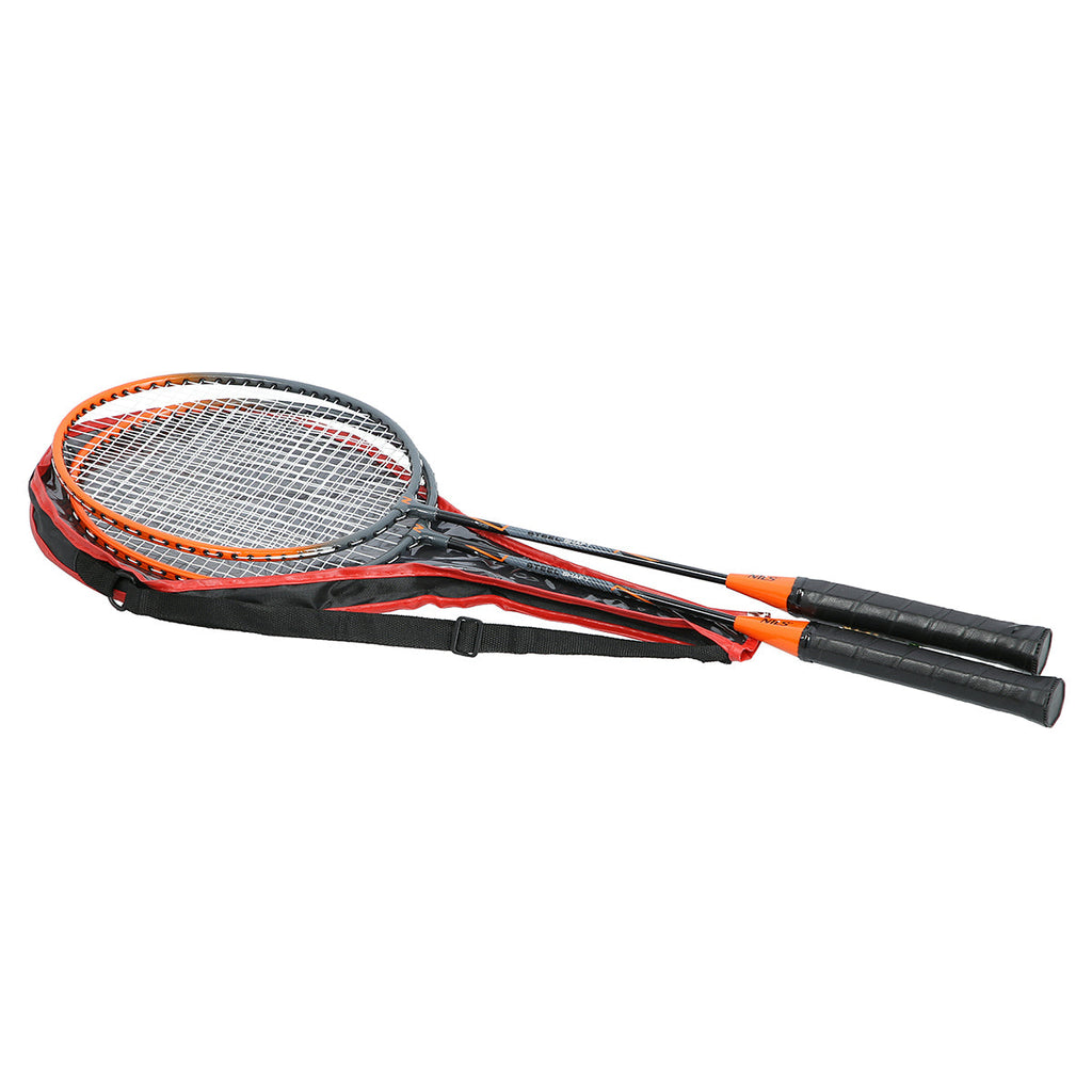 NILS Badminton Set - 2 Rackets en Opberghoes - Hoofdafbeelding