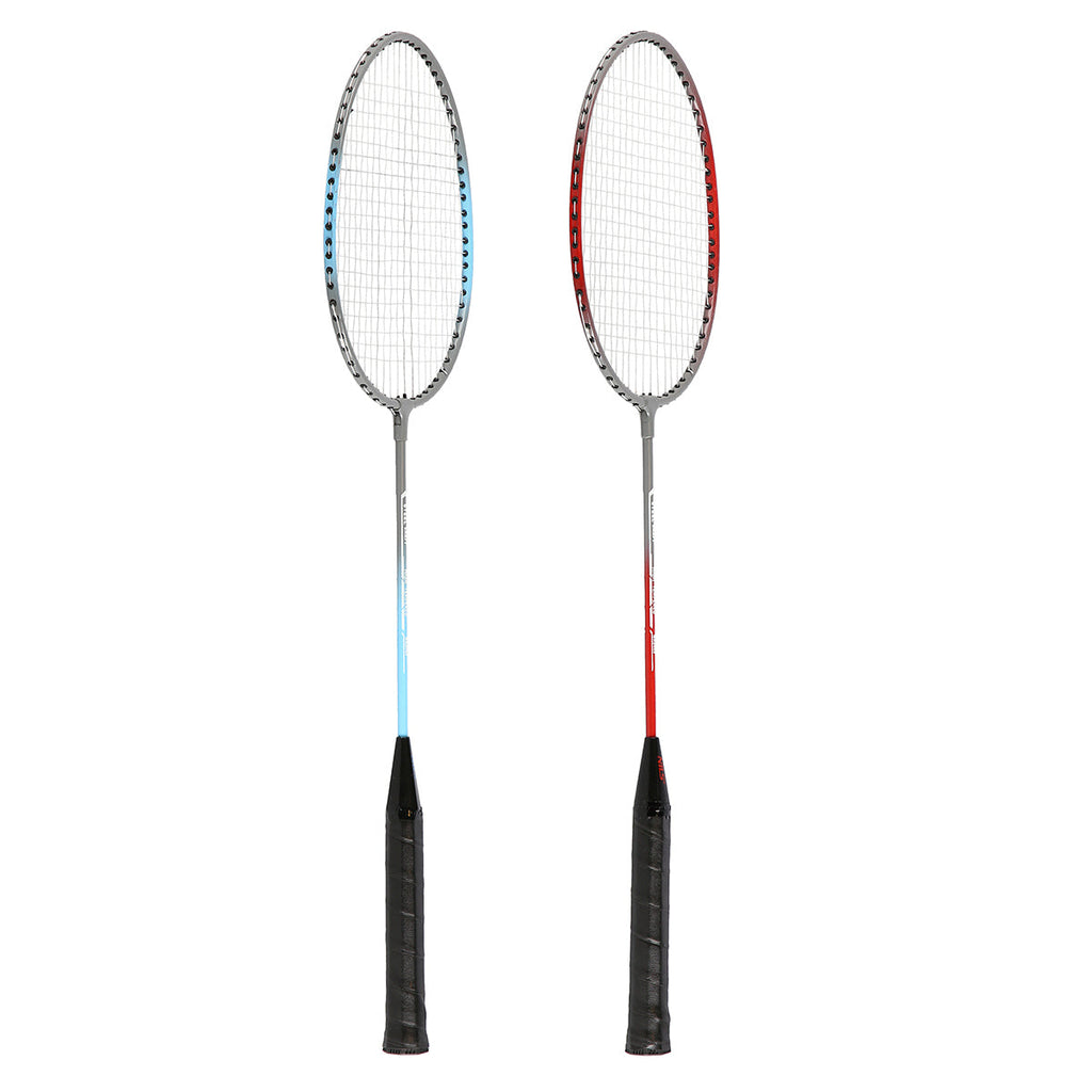 NILS Badminton Set - 2 Rackets en Shuttle - In gebruik
