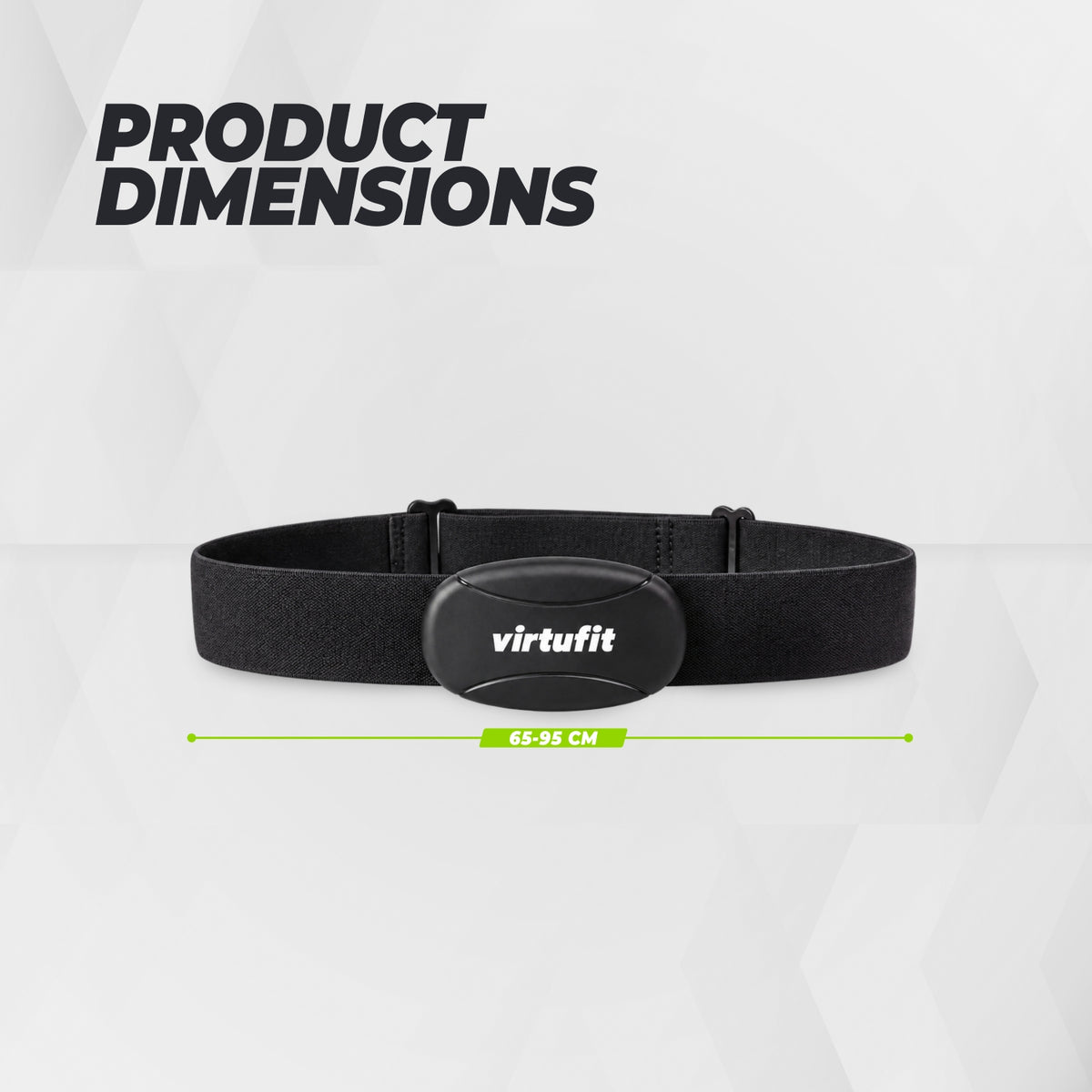 VirtuFit Universelle Herzfrequenzgurt 5kHz