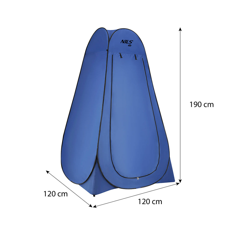 NILS Camp Pop-up Omkleedtent - Blauw - Afbeelding 6