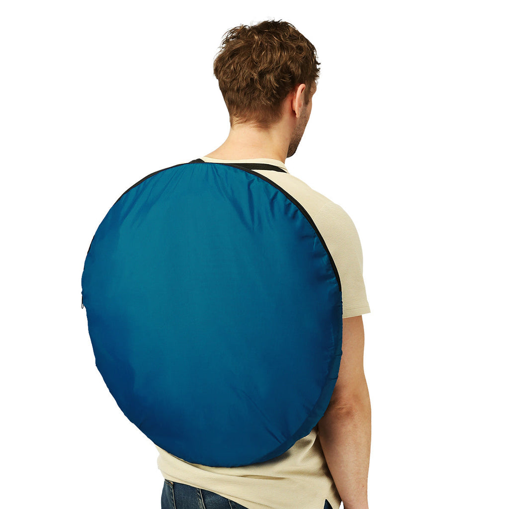 NILS Camp Pop-up Omkleedtent - Lichtblauw - Afbeelding 5