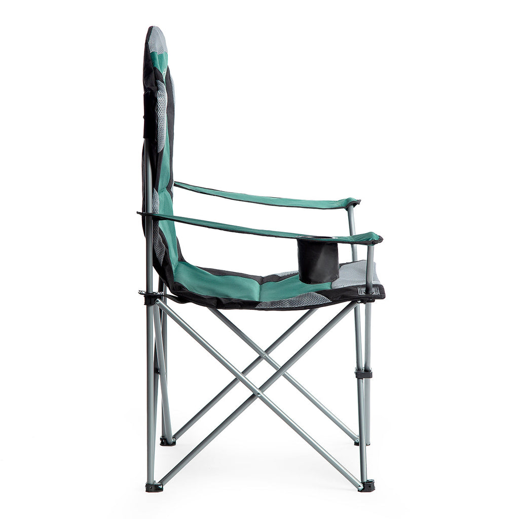 NILS Camp Opvouwbare Campingstoel - Groen - Afbeelding 5