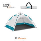 NILS Pop-up Strandtent - Grijs - Hoofdafbeelding
