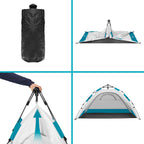 NILS Pop-up Strandtent - Grijs - Afbeelding 6