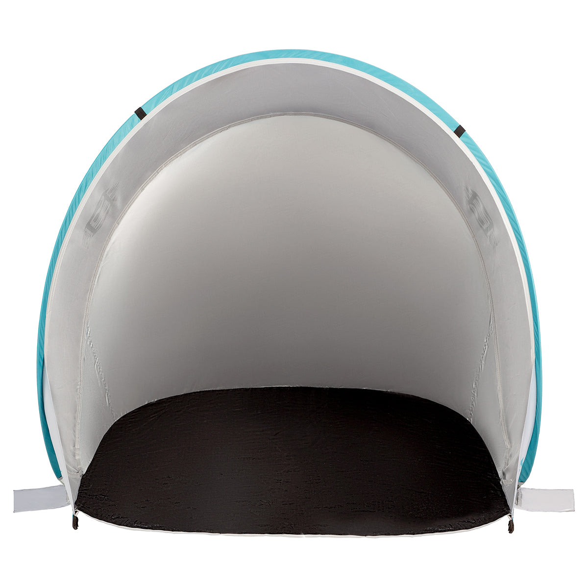 NILS Camp Pop-up Strandtent - Grijs/Turquoise - Detail