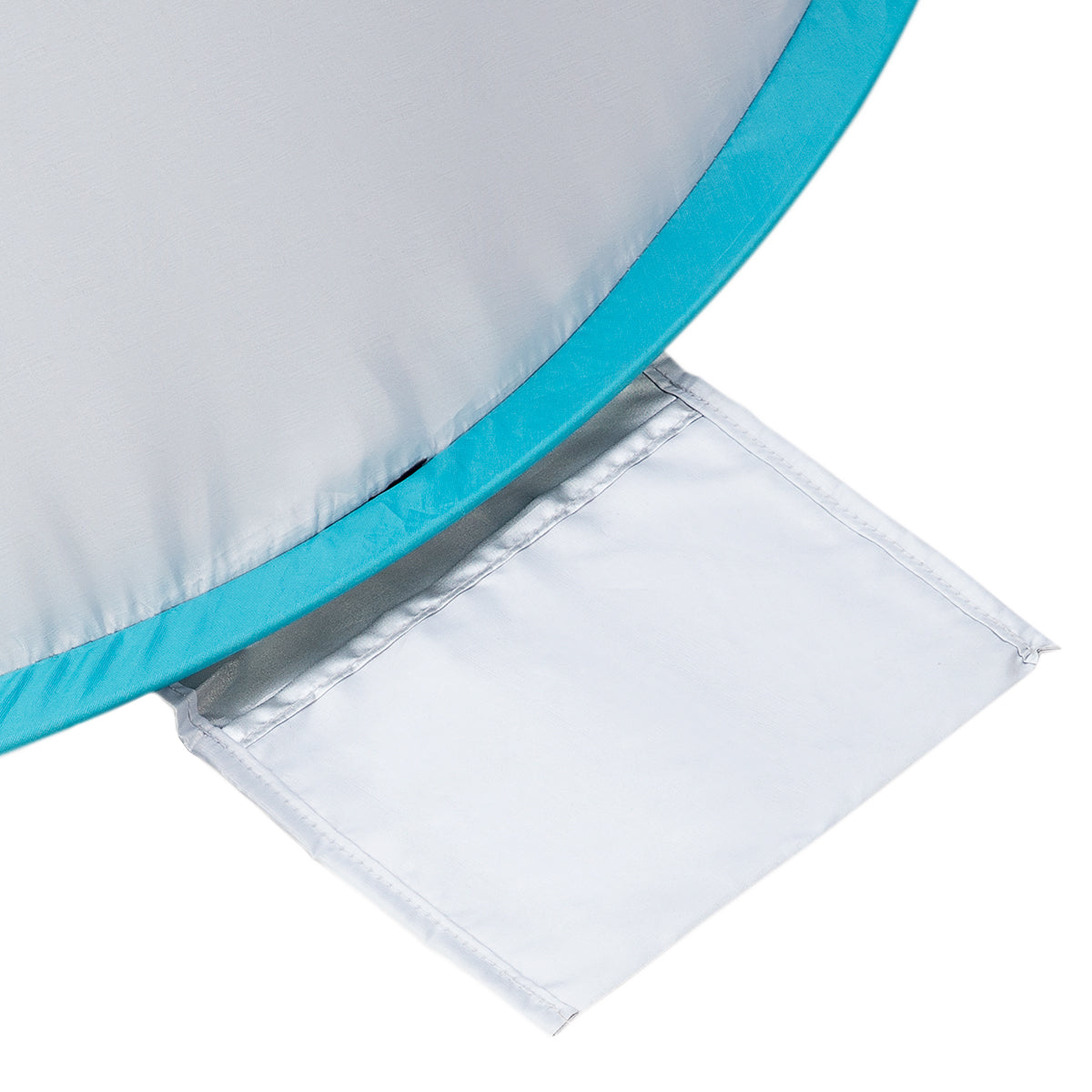 NILS Camp Pop-up Strandtent - Grijs/Turquoise - Afbeelding 9